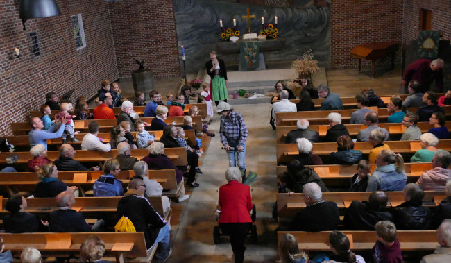 Familiengottesdienst zu Erntedank